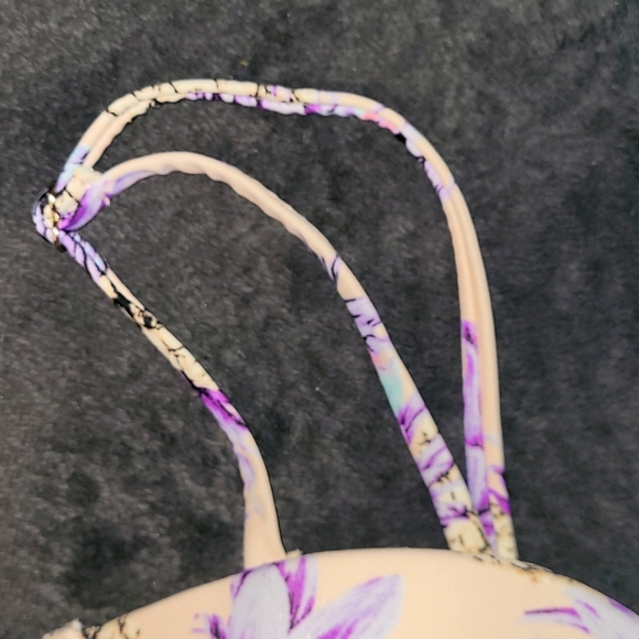 Peach Tanquini w Cute Pineapple Print - Picture 2 of 3